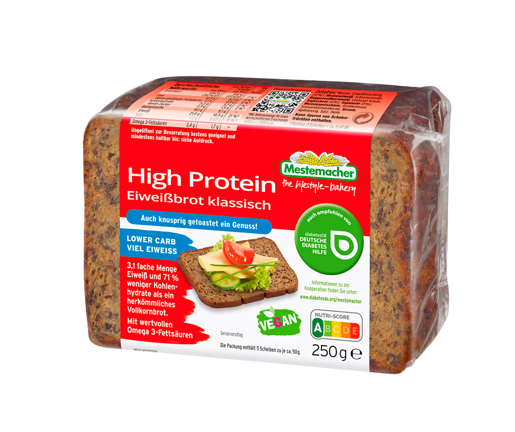 High Protein Eiweißbrot klassisch