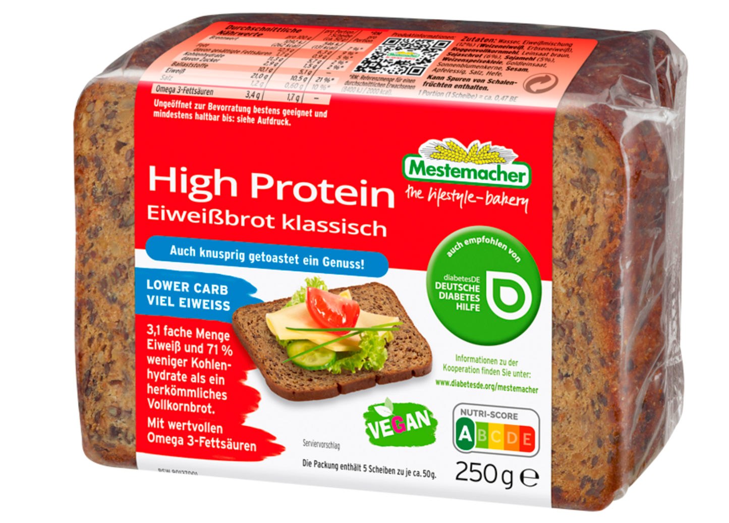 High Protein Eiweißbrot klassisch