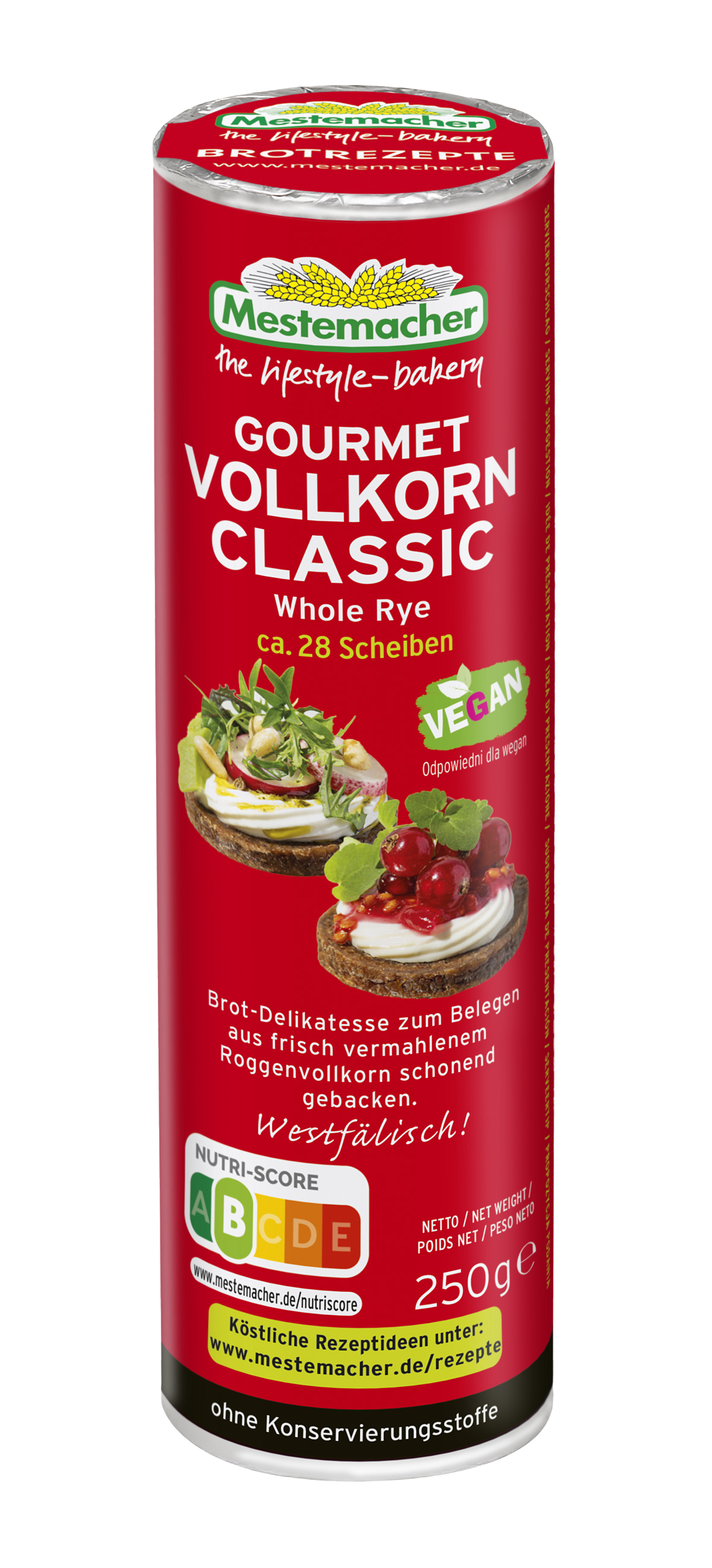 Gourmet Vollkorn Classic Rolle