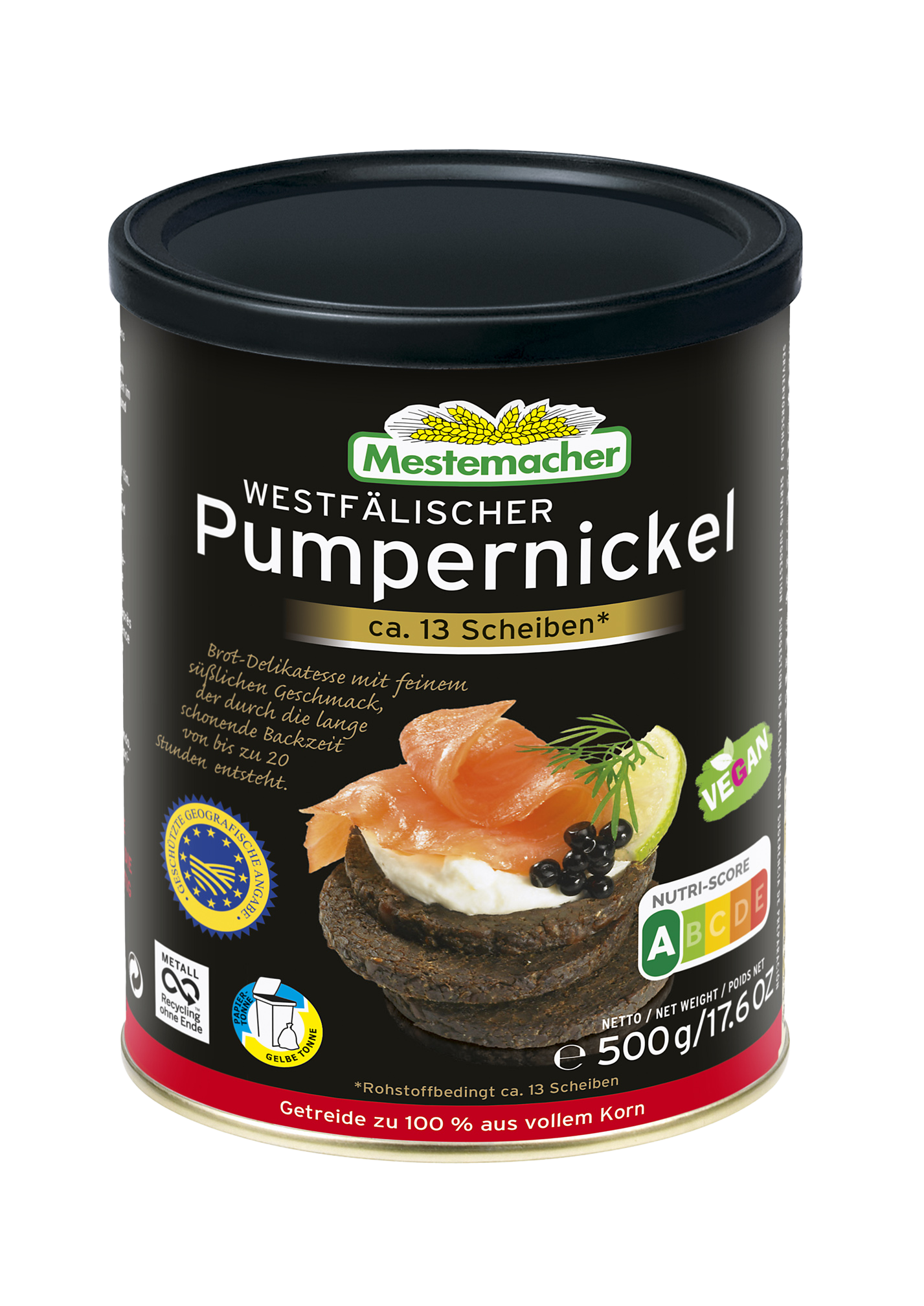 Westfälischer Pumpernickel in der Dose