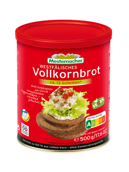 Westfälisches Vollkornbrot in der Dose