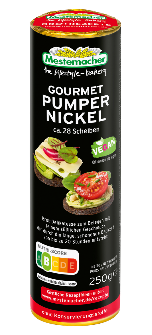Gourmet Pumpernickel Rolle