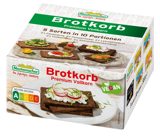 Premium Vollkorn Brotkorb