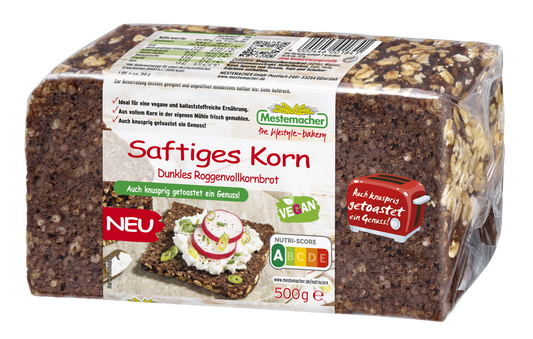 Fitnessbrot Saftiges Korn