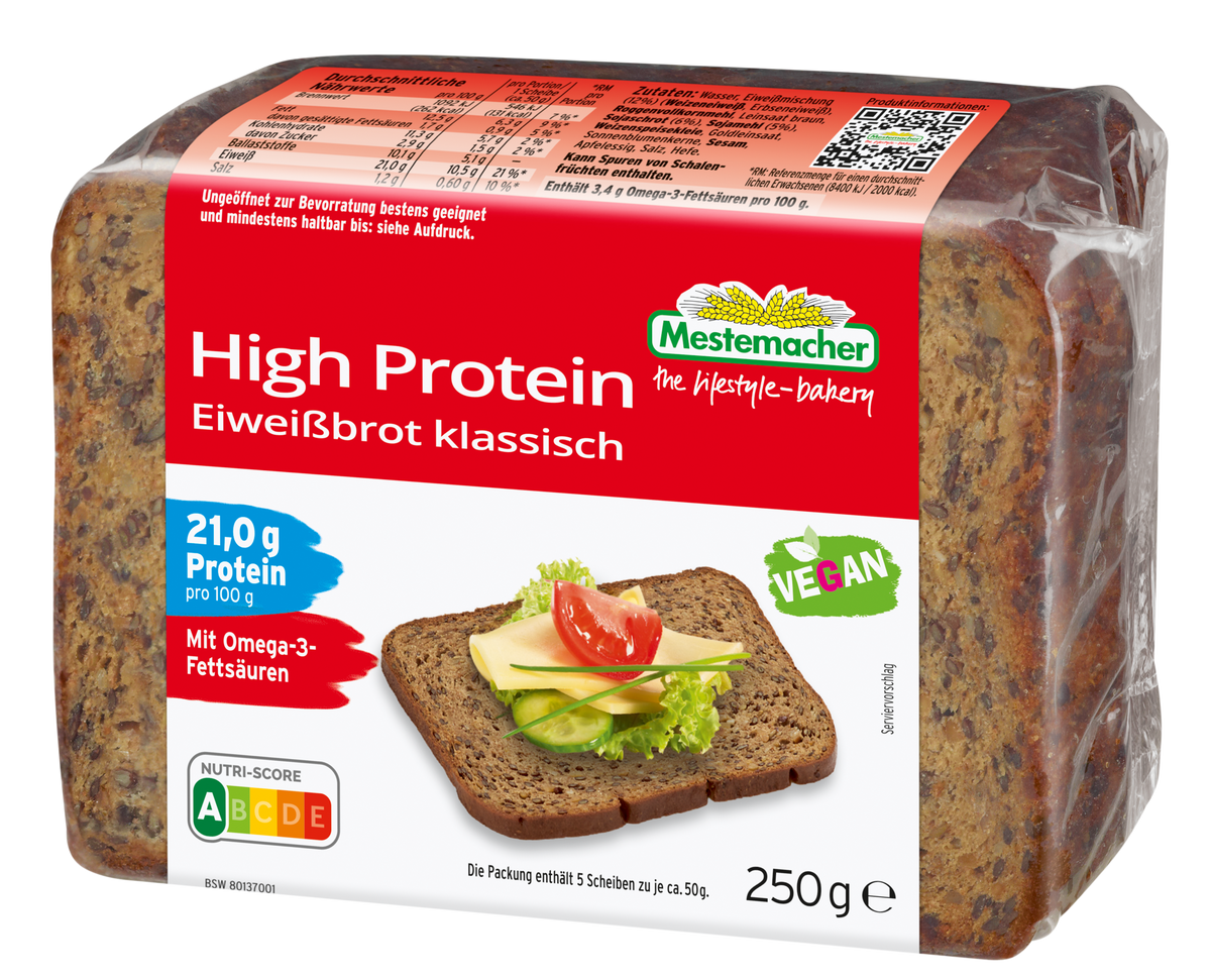 High Protein Eiweißbrot klassisch