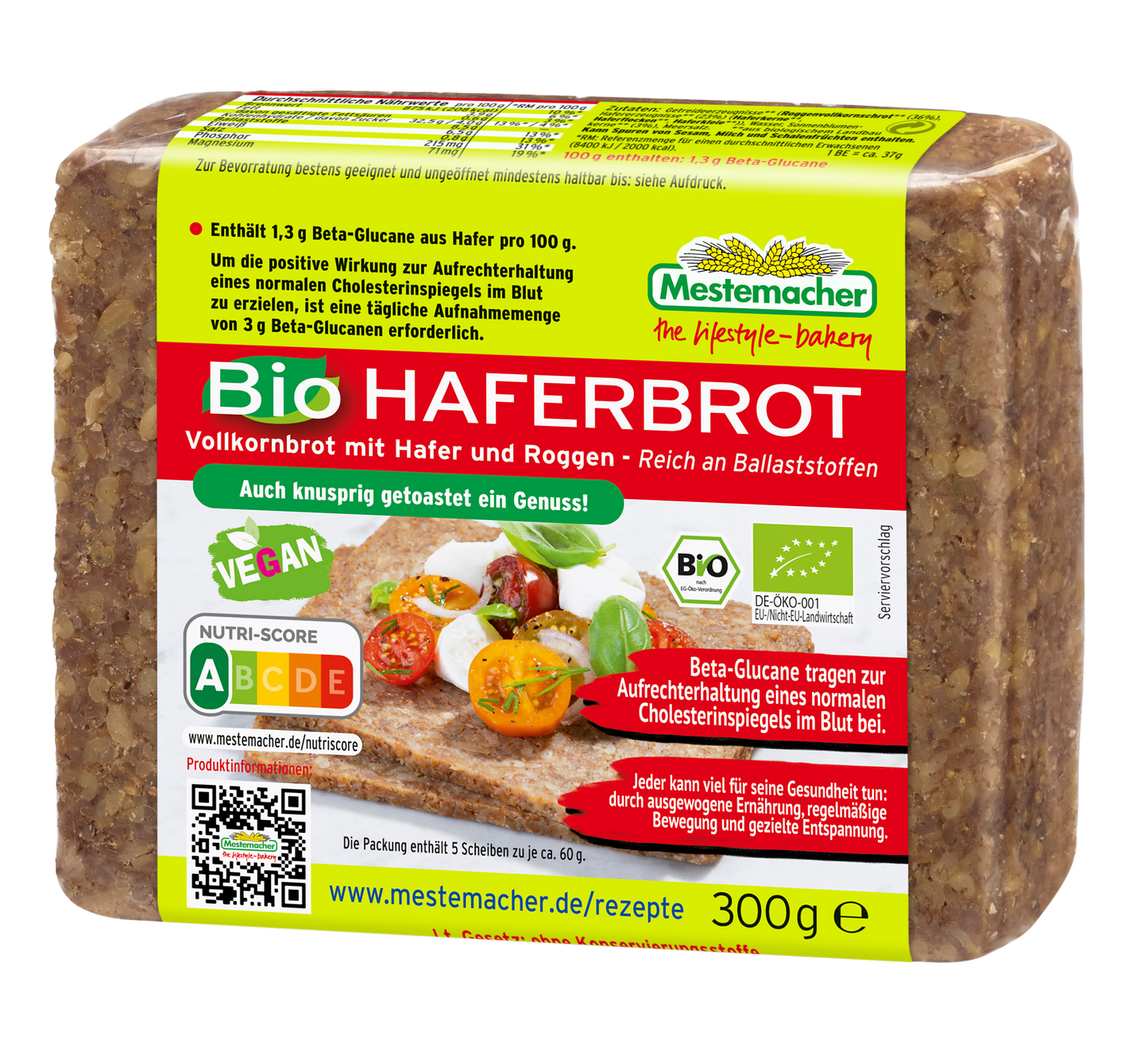 Bio Haferbrot