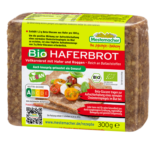 Bio Haferbrot