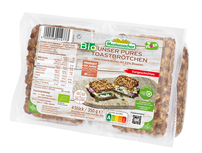 Bio Unser Pures Toastbrötchen