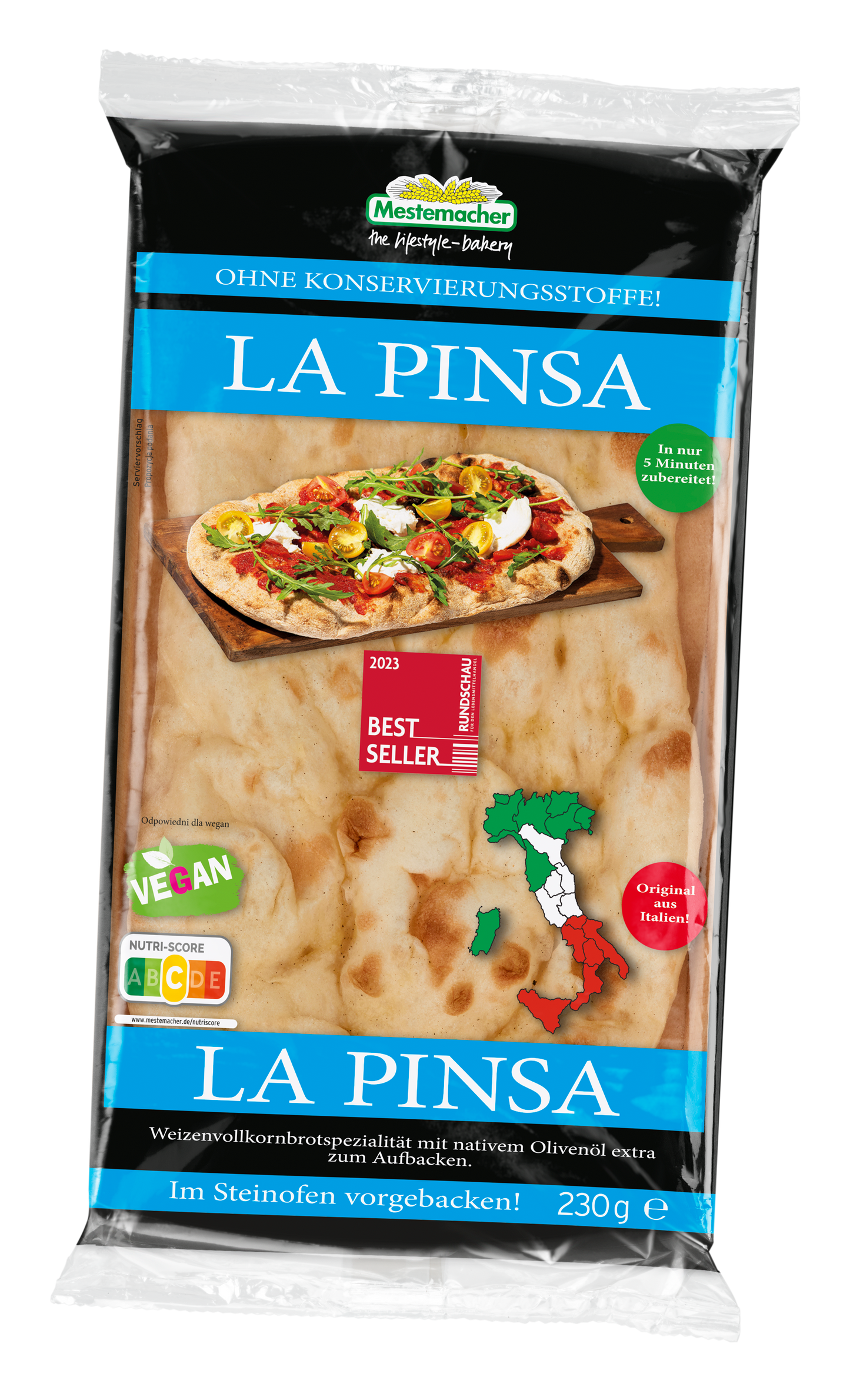 La Pinsa Weizen Vollkorn