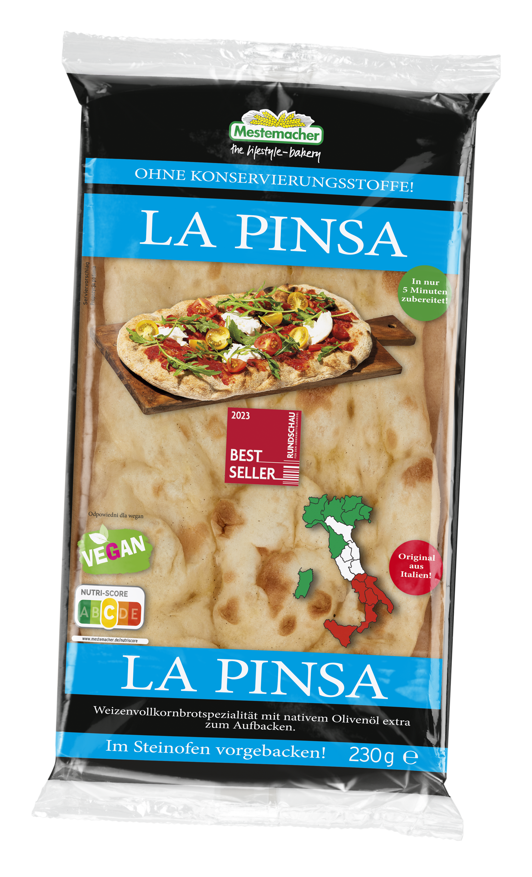 La Pinsa Weizen Vollkorn