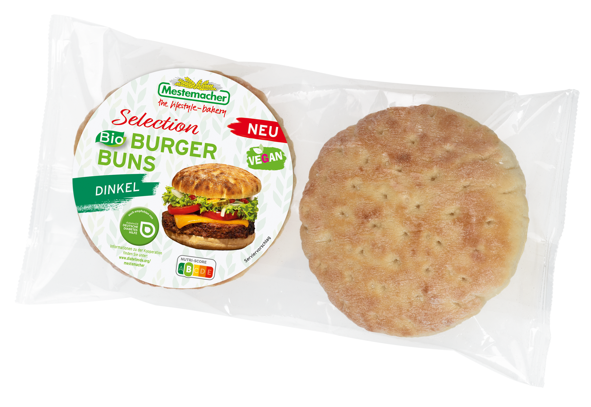 Bio Burger Buns Dinkel