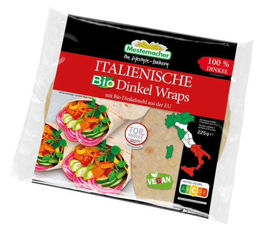 Italienische Bio Dinkel Wraps