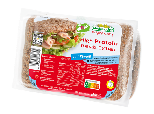 High Protein Toastbrötchen