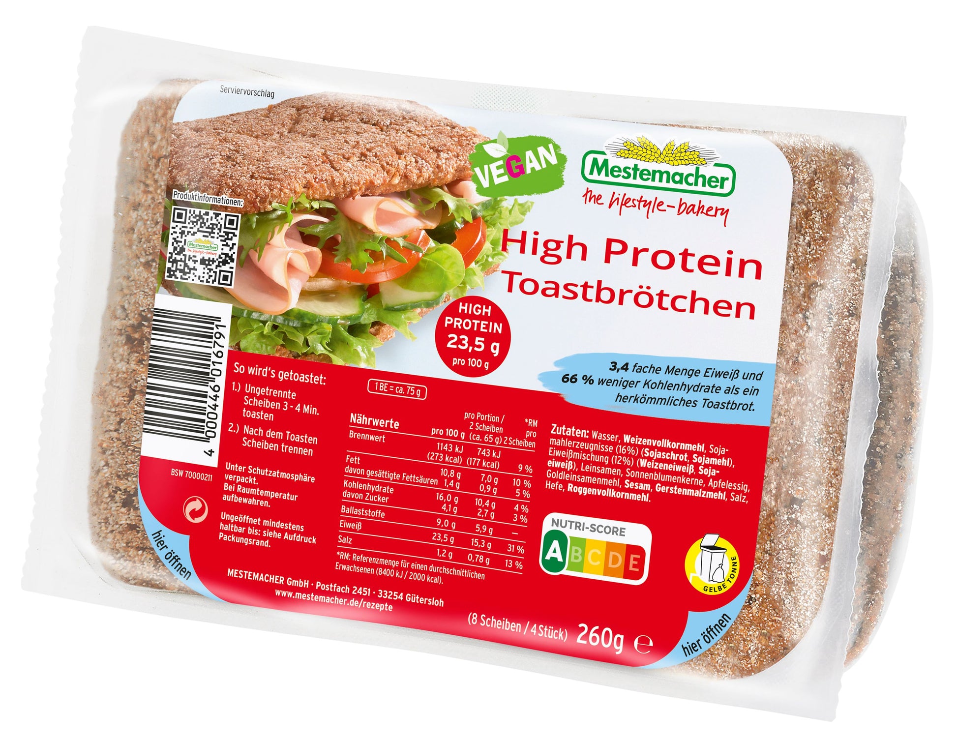 High Protein Toastbrötchen -  Bild 3