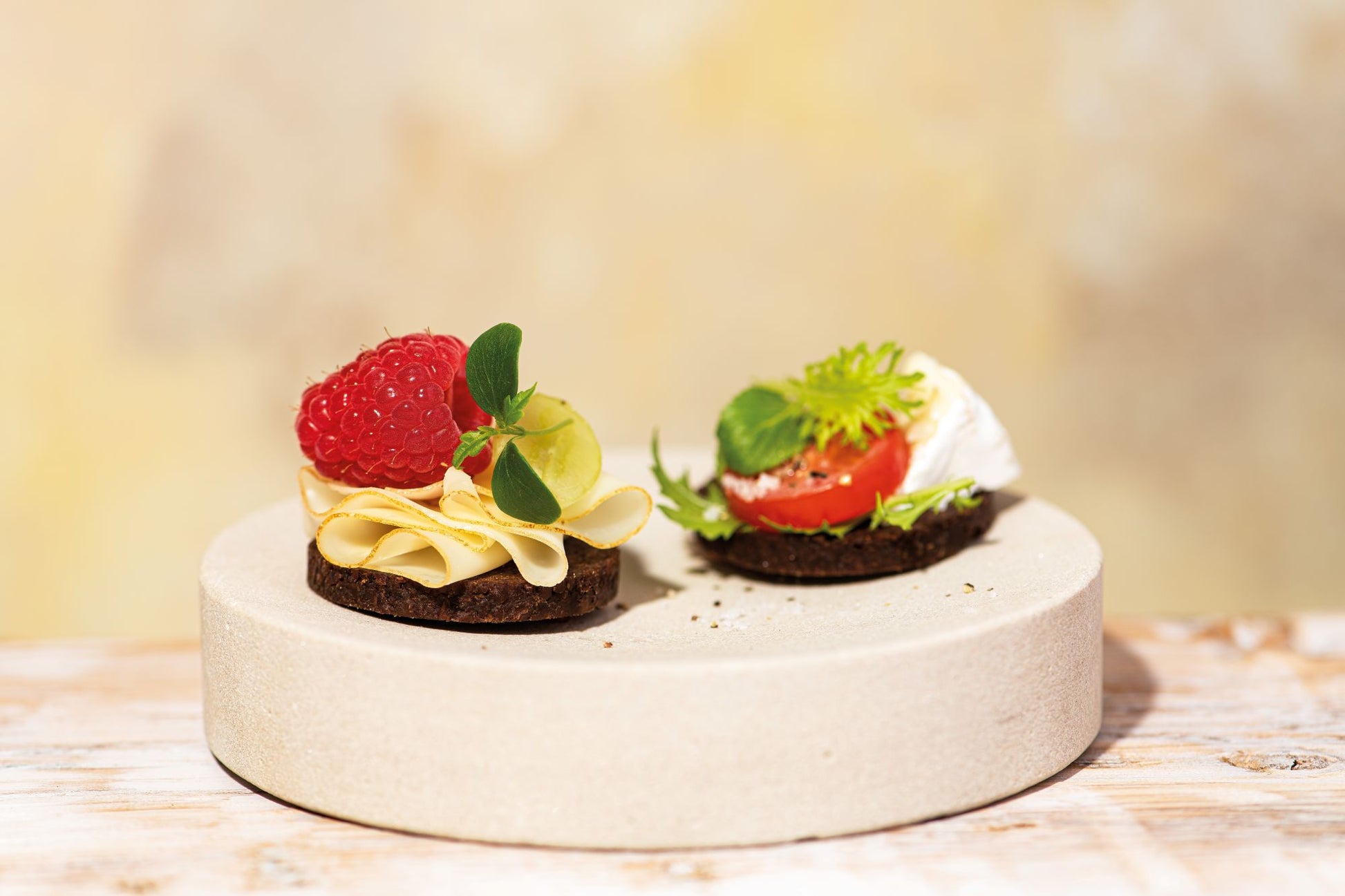 Gourmet Pumpernickel Rolle -  Bild 2