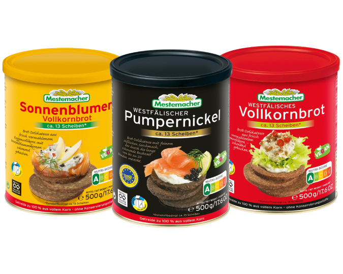 Dosenbrote Vorrats Bundle (9 Stück)
