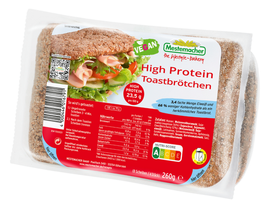 High Protein Toastbrötchen