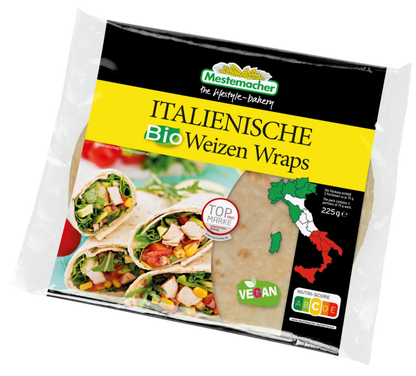 Italienische Bio Wraps