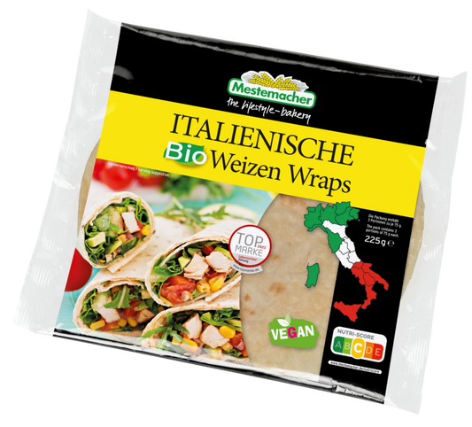 Italienische Bio Wraps
